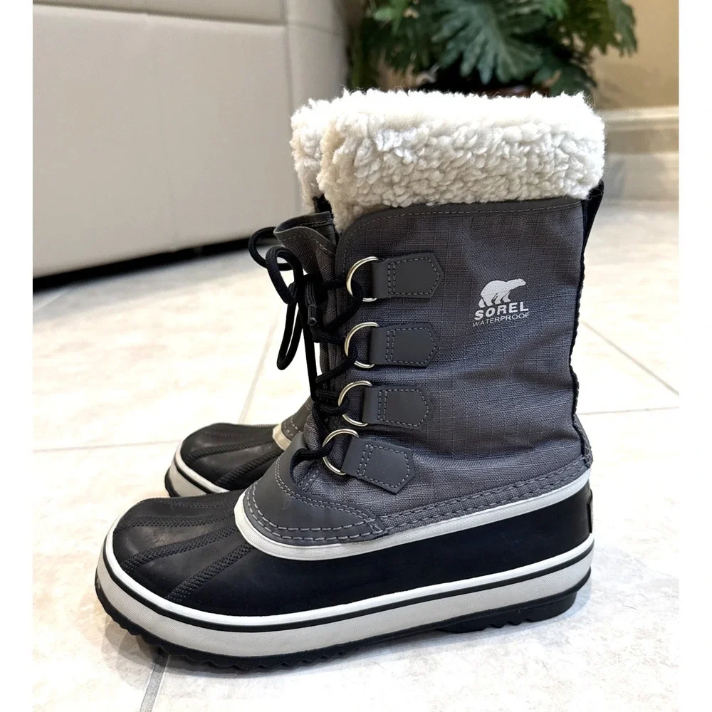 Womens Sorel Carnival Insulated Waterproof Winter Snow Boots NL1495-035 Size 7.5